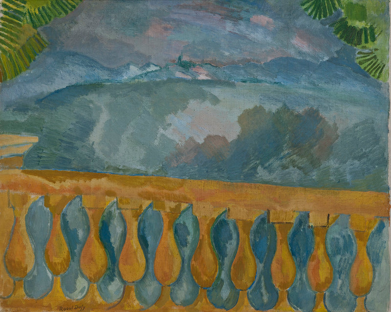 La Terrasse à l'Estaque - Raoul Dufy