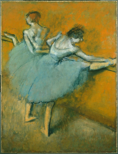 Reproduction du tableau « Danseuses à la barre - Edgar Degas » par Alpha Reproduction en peinture à l’huile