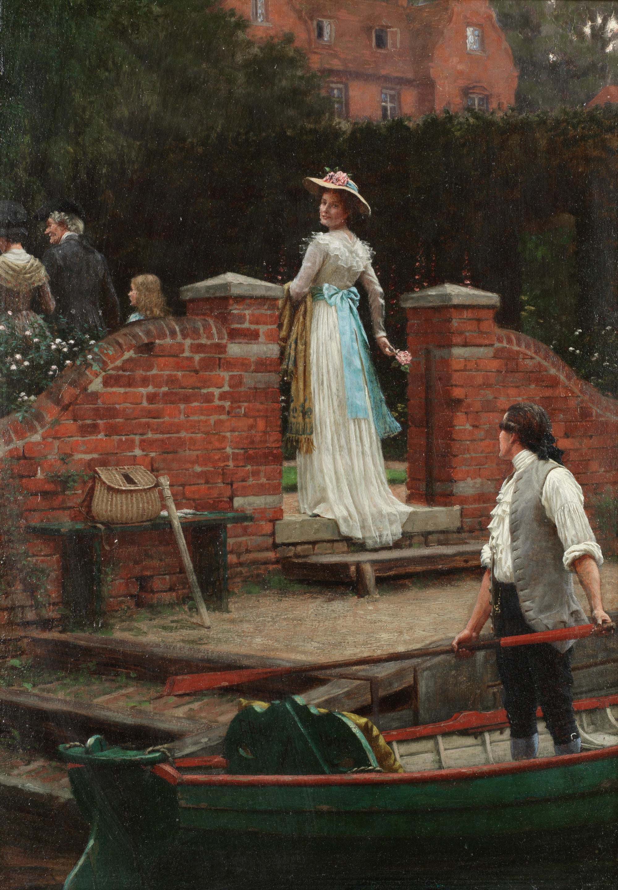 Le regard qui enchante - Edmund Blair Leighton