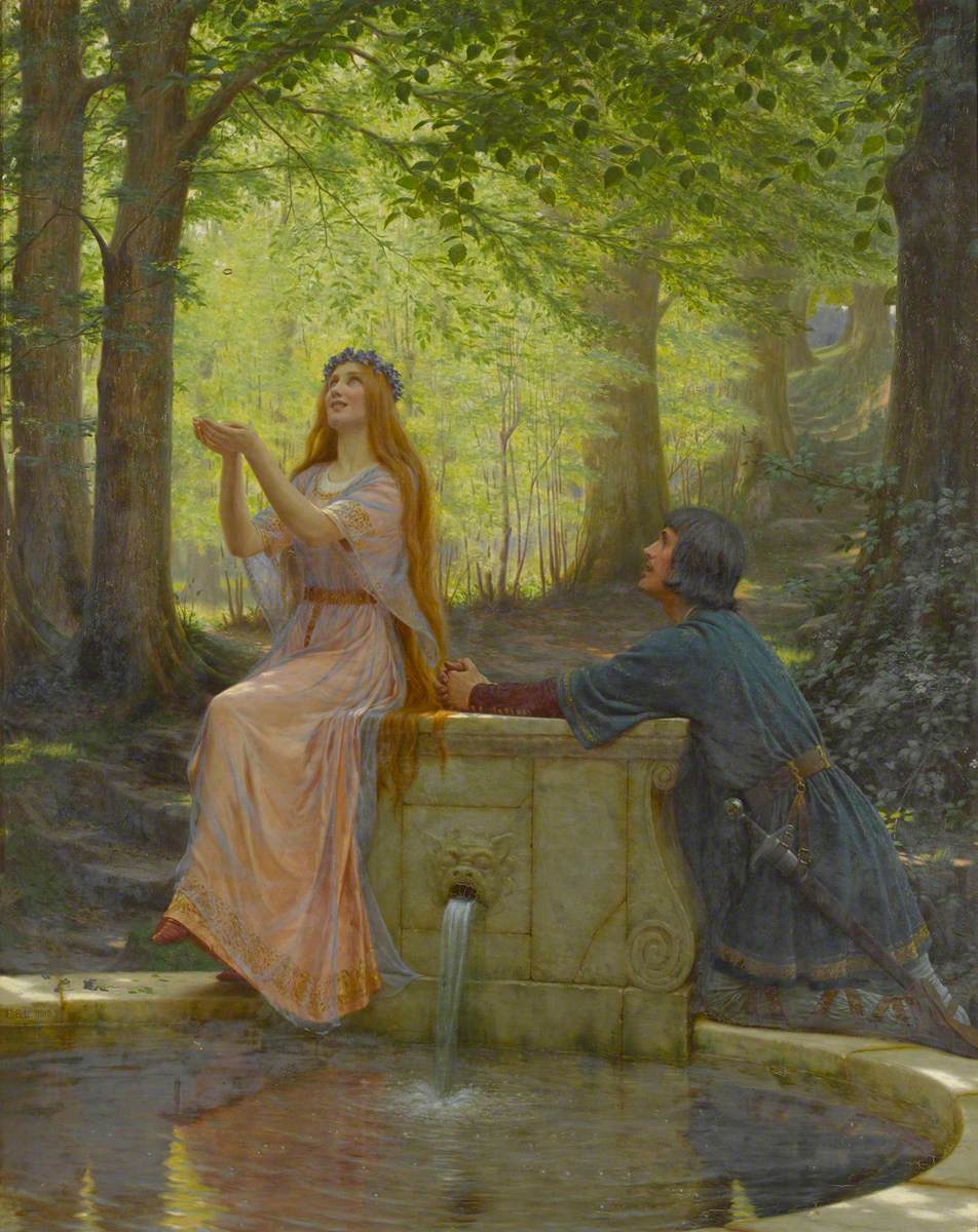 Pelléas et Mélisande - Edmund Blair Leighton
