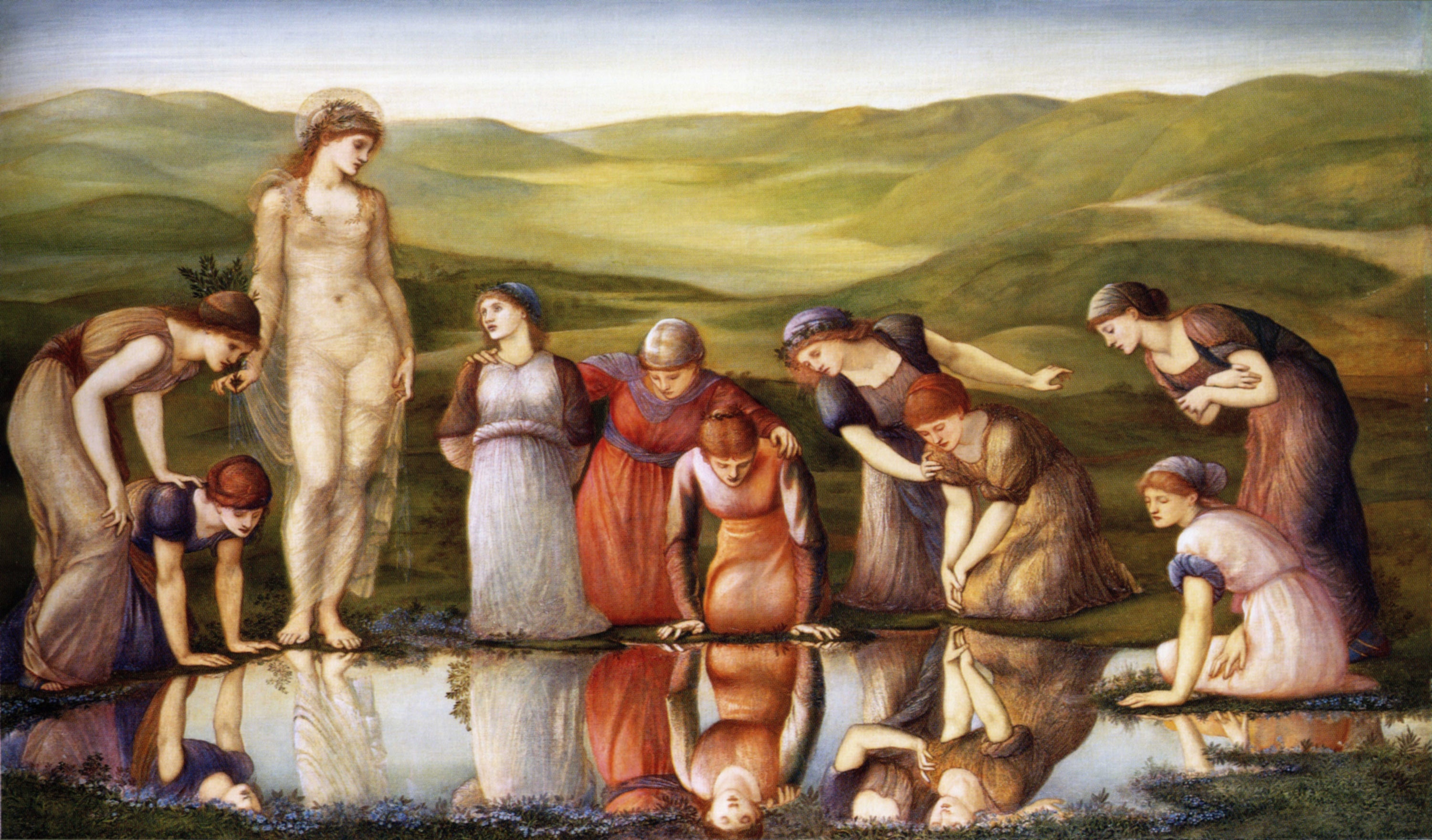 Le Miroir de Vénus - Edward Burne-Jones