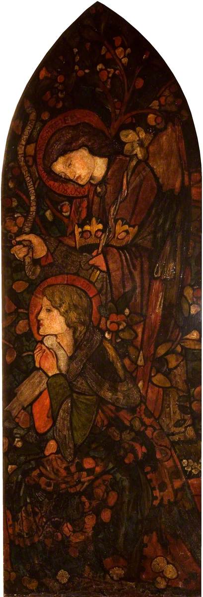 L'Annonciation - Edward Burne-Jones