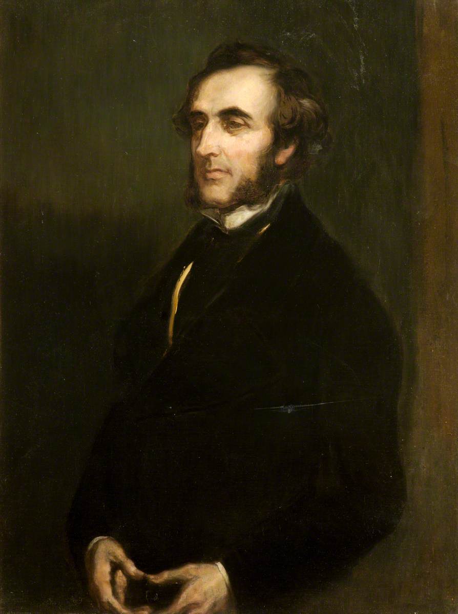 Jacob Bell (1810–1859), fondateur de la Pharmaceutical Society, président (1856–1859) - Edwin Henry Landseer