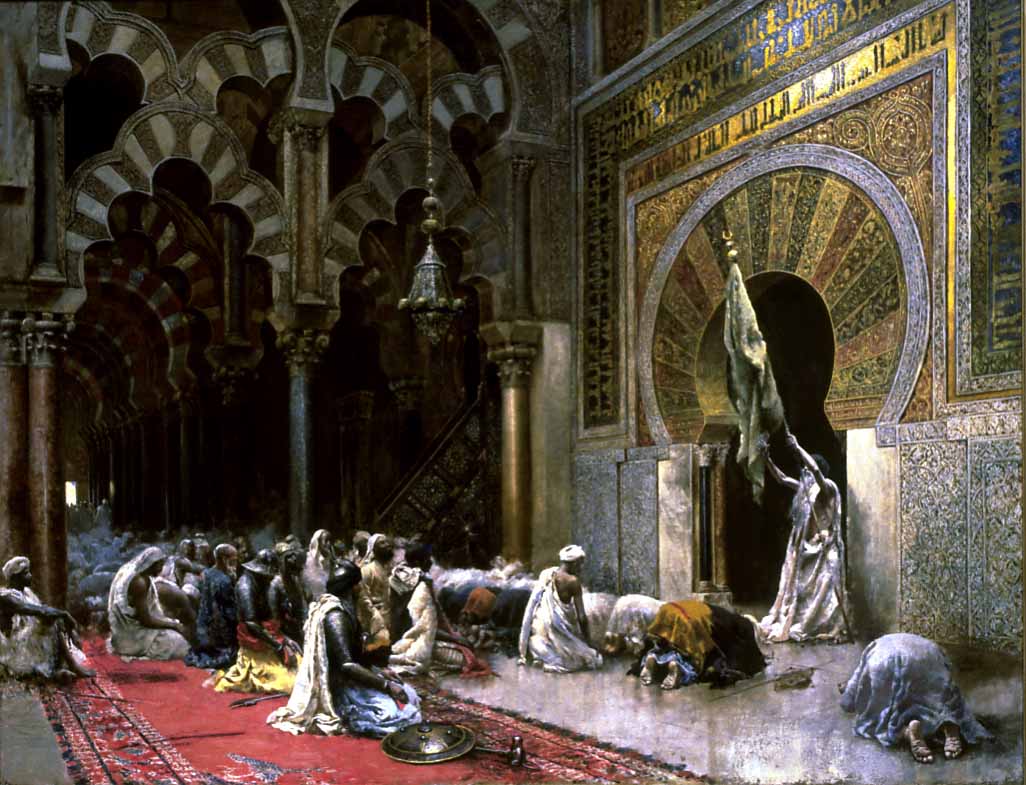 Intérieur d'une mosquée à Cordoue - Edwin Lord Weeks