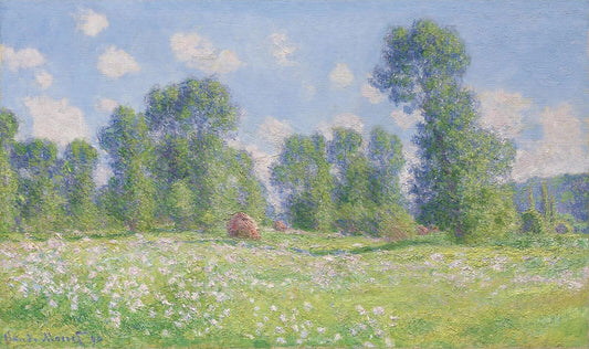 🌸 אפקט האביב בגיברני – קלוד מונה (1890)