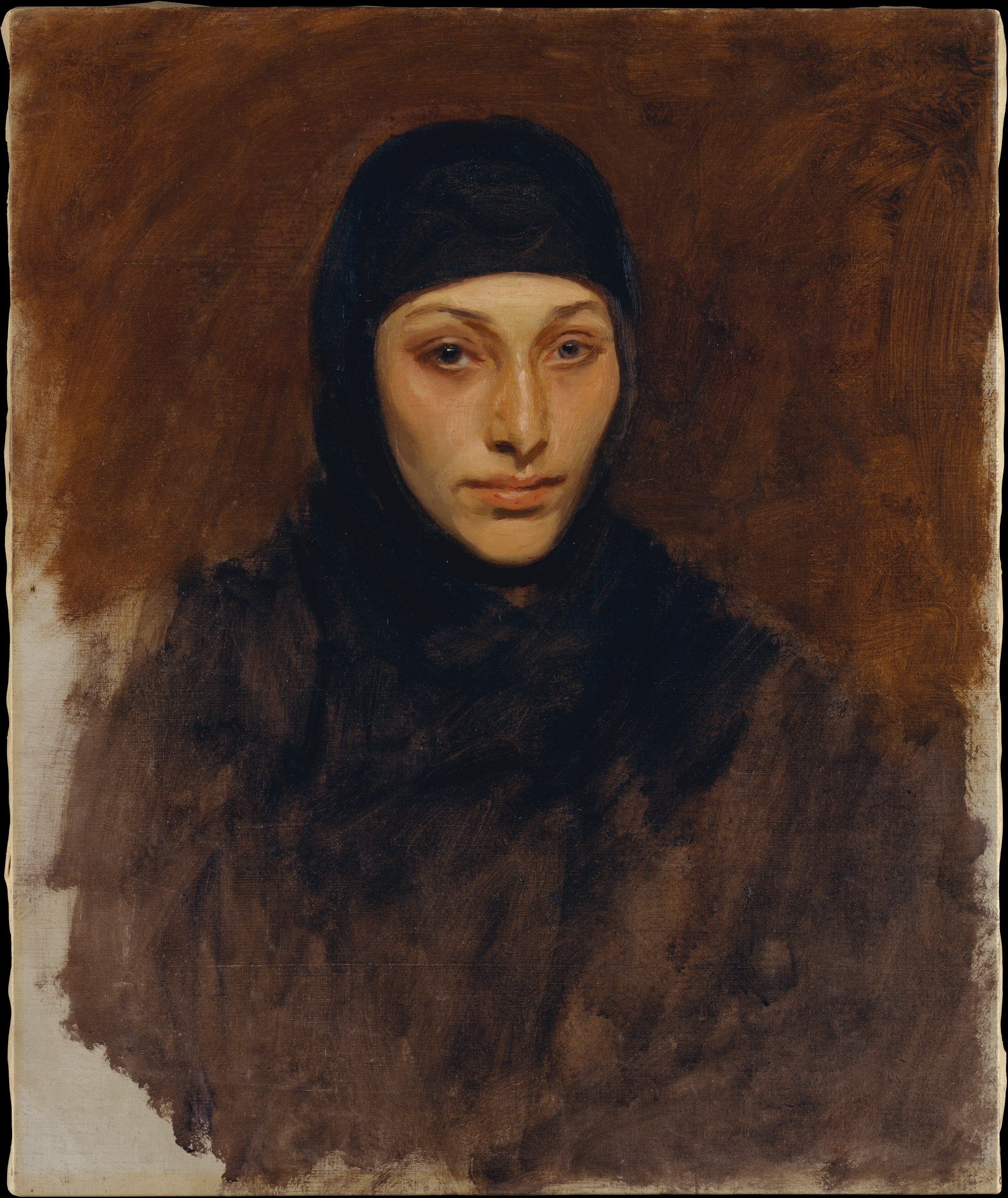 Reproduction du tableau « femme égyptienne - John Singer Sargent » par Alpha Reproduction en peinture à l’huile