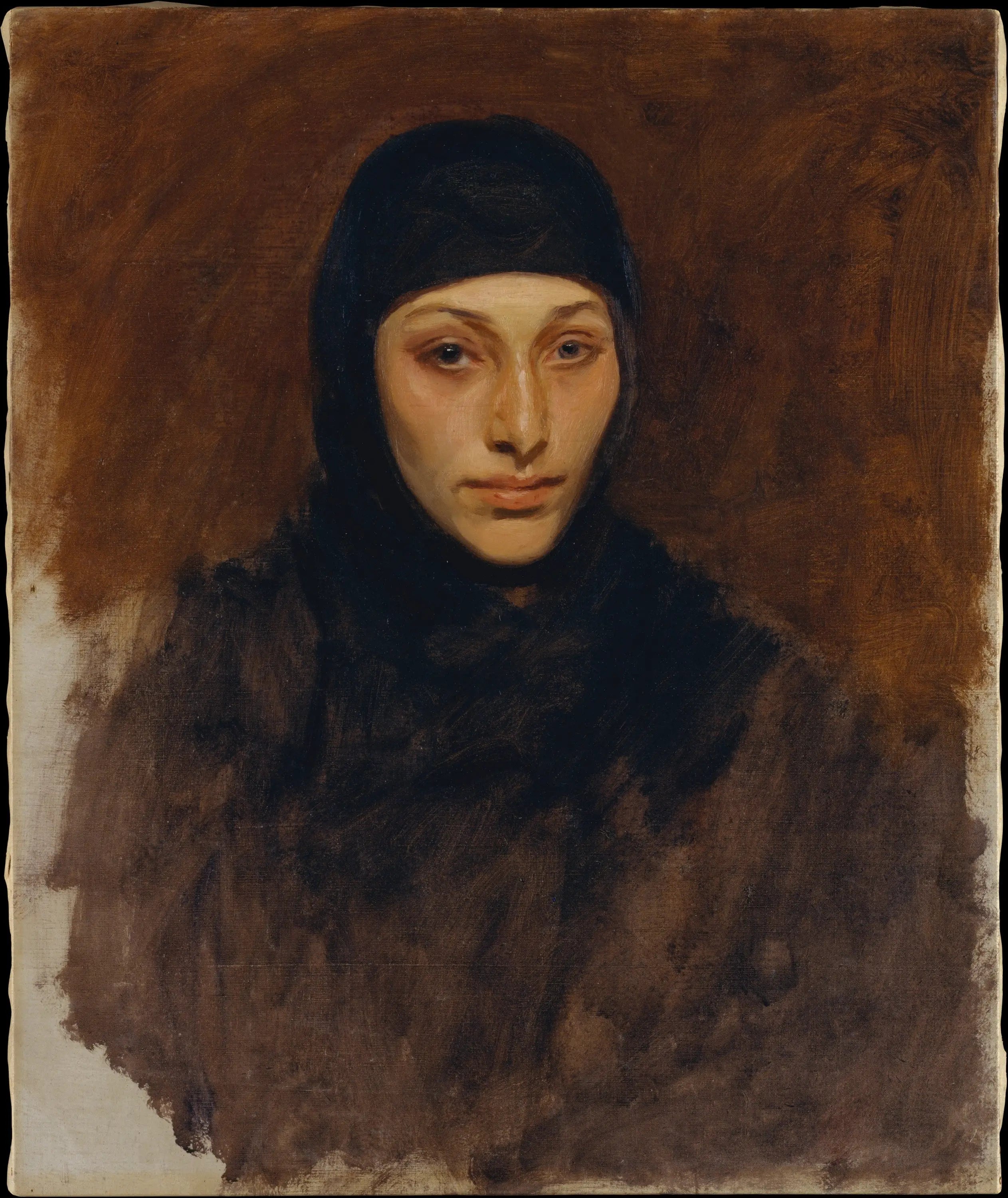 Reproduction du tableau « femme égyptienne - John Singer Sargent » par Alpha Reproduction en peinture à l’huile