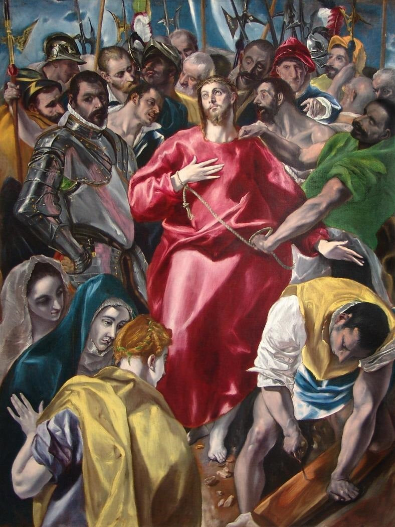 Le déshabillage de Jésus - El Greco