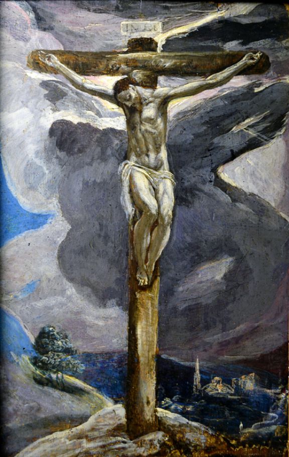 Le Christ sur la croix - El Greco