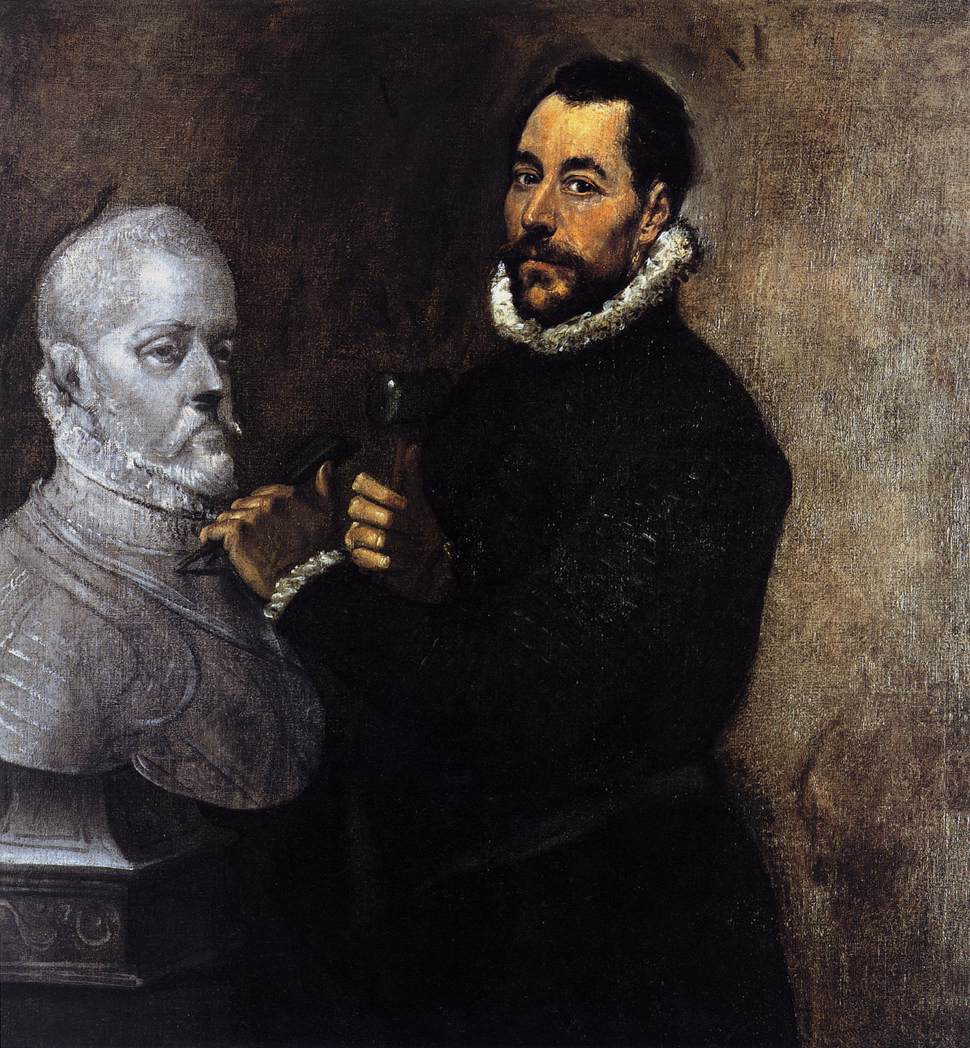 Portrait d'un sculpteur - El Greco