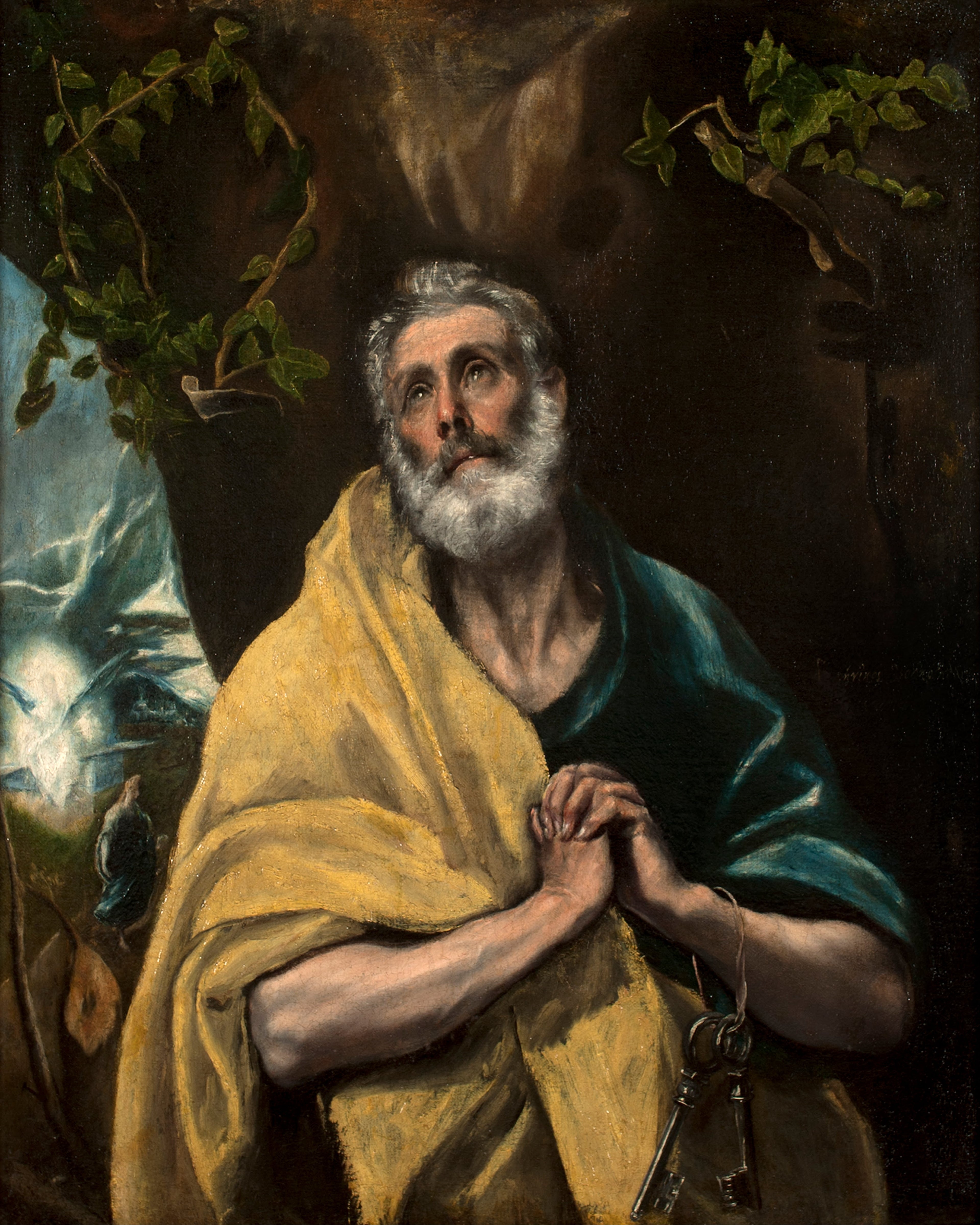 Les larmes de saint Pierre - El Greco