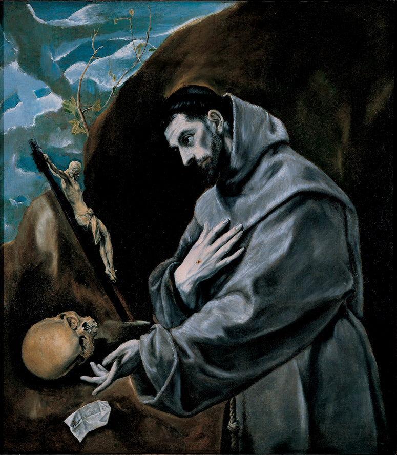 Saint François en prière - El Greco