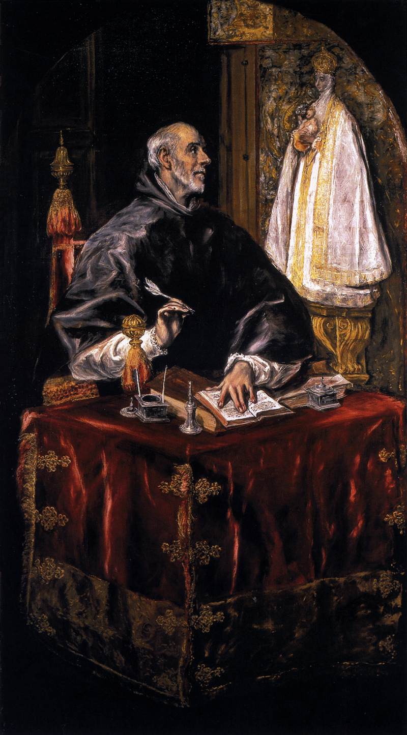 Saint Ildefonse - El Greco