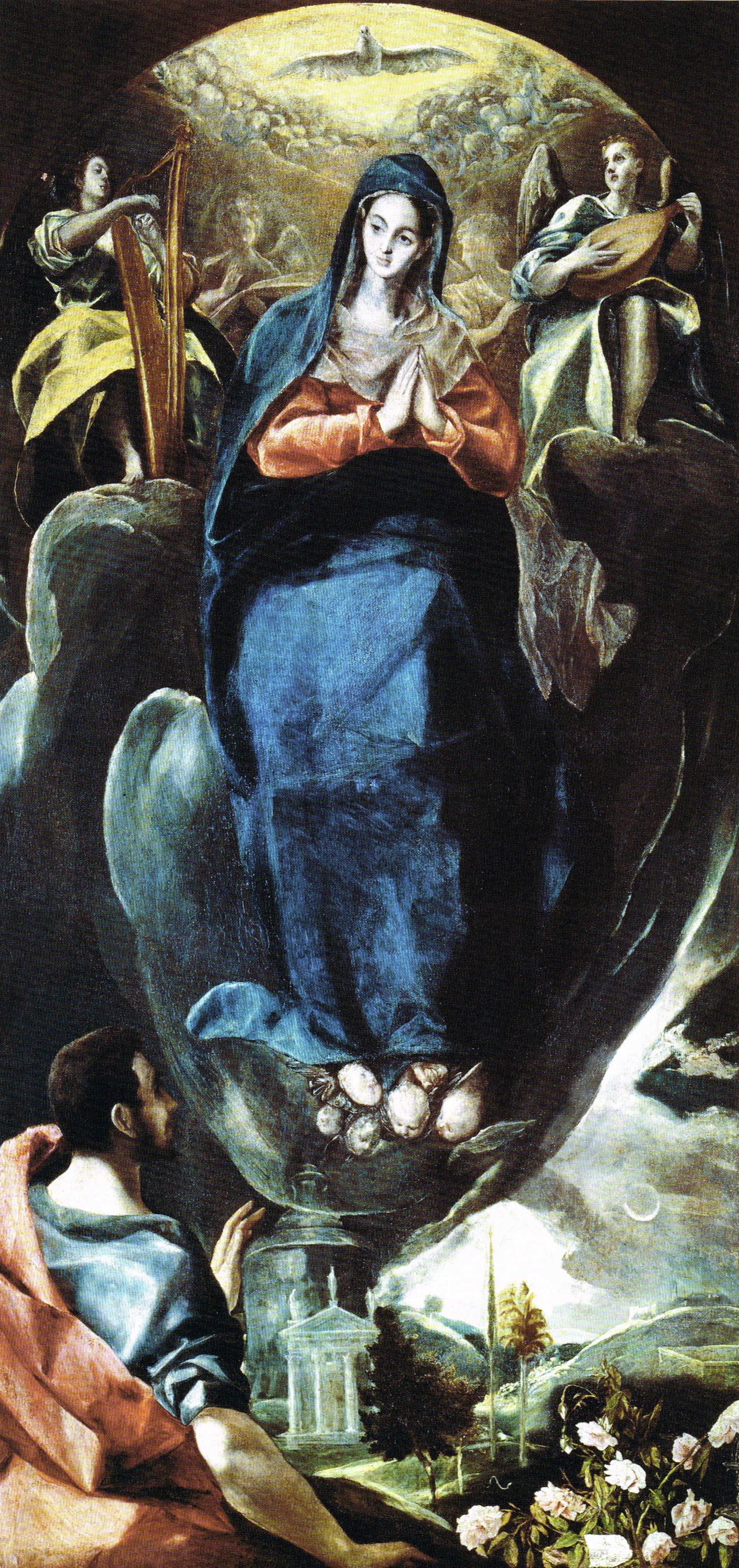 L'Immaculée Conception vue par saint Jean l'Évangéliste - El Greco