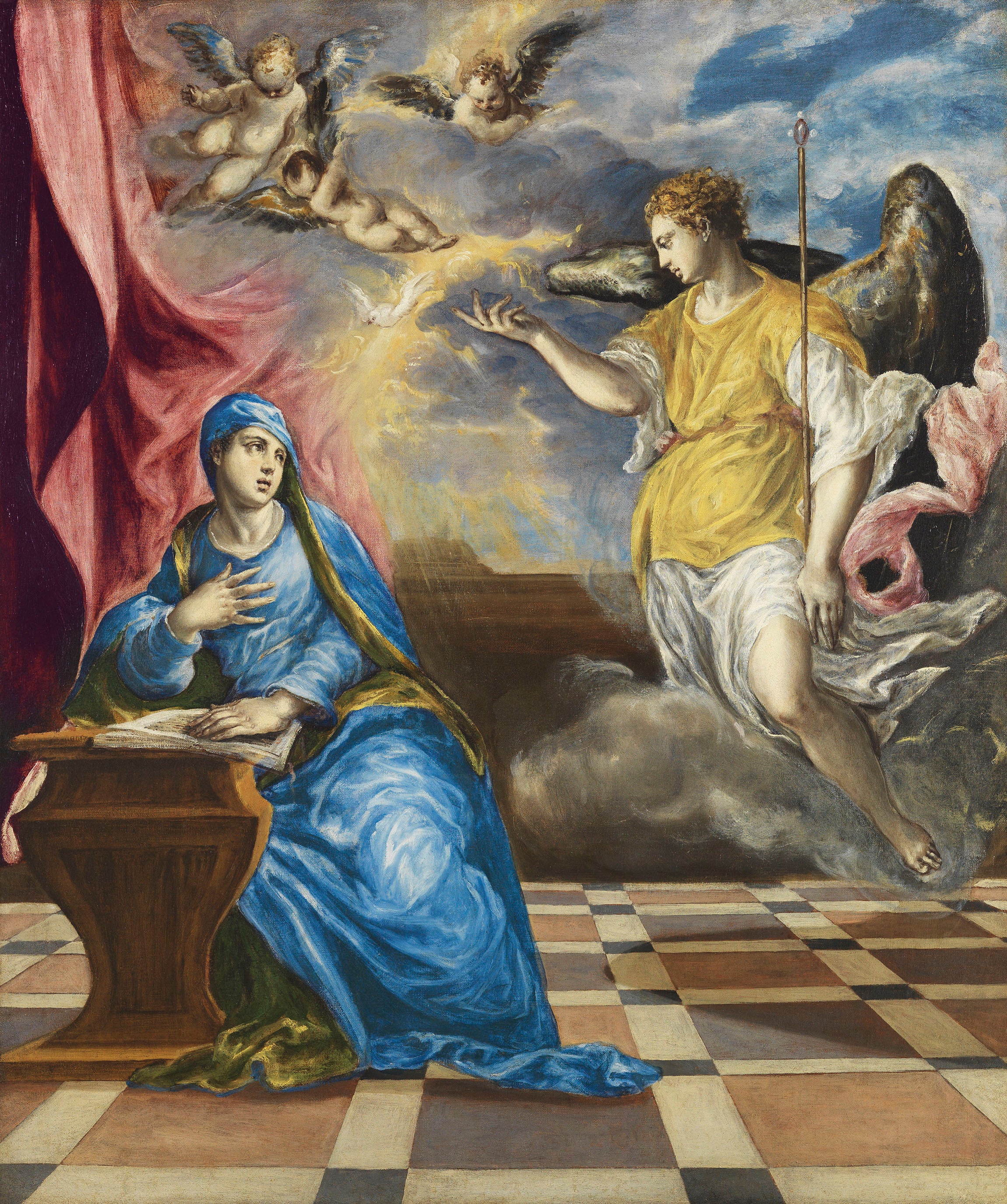 L'Annonciation - El Greco