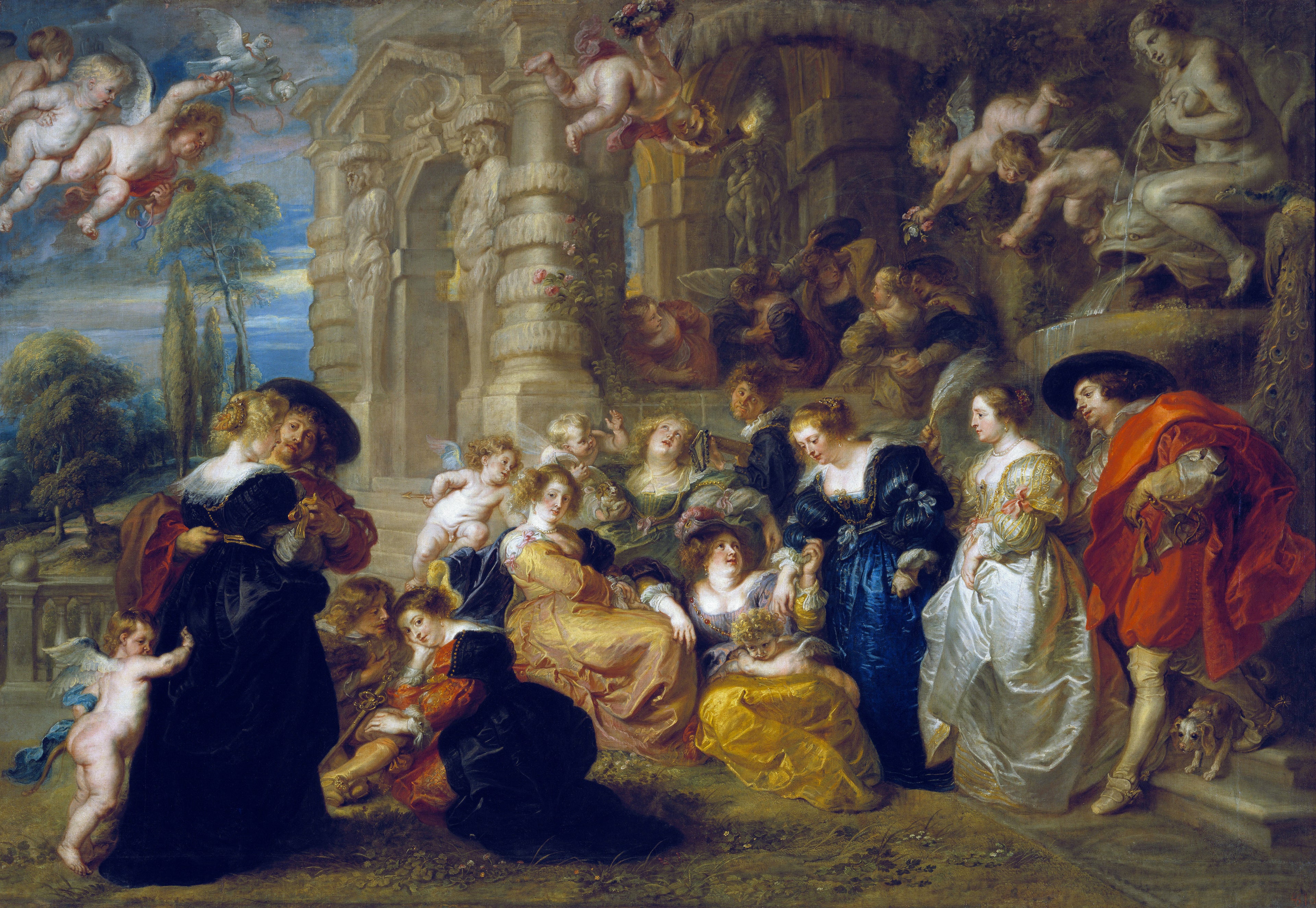 Le jardin de l'Amour - Peter Paul Rubens