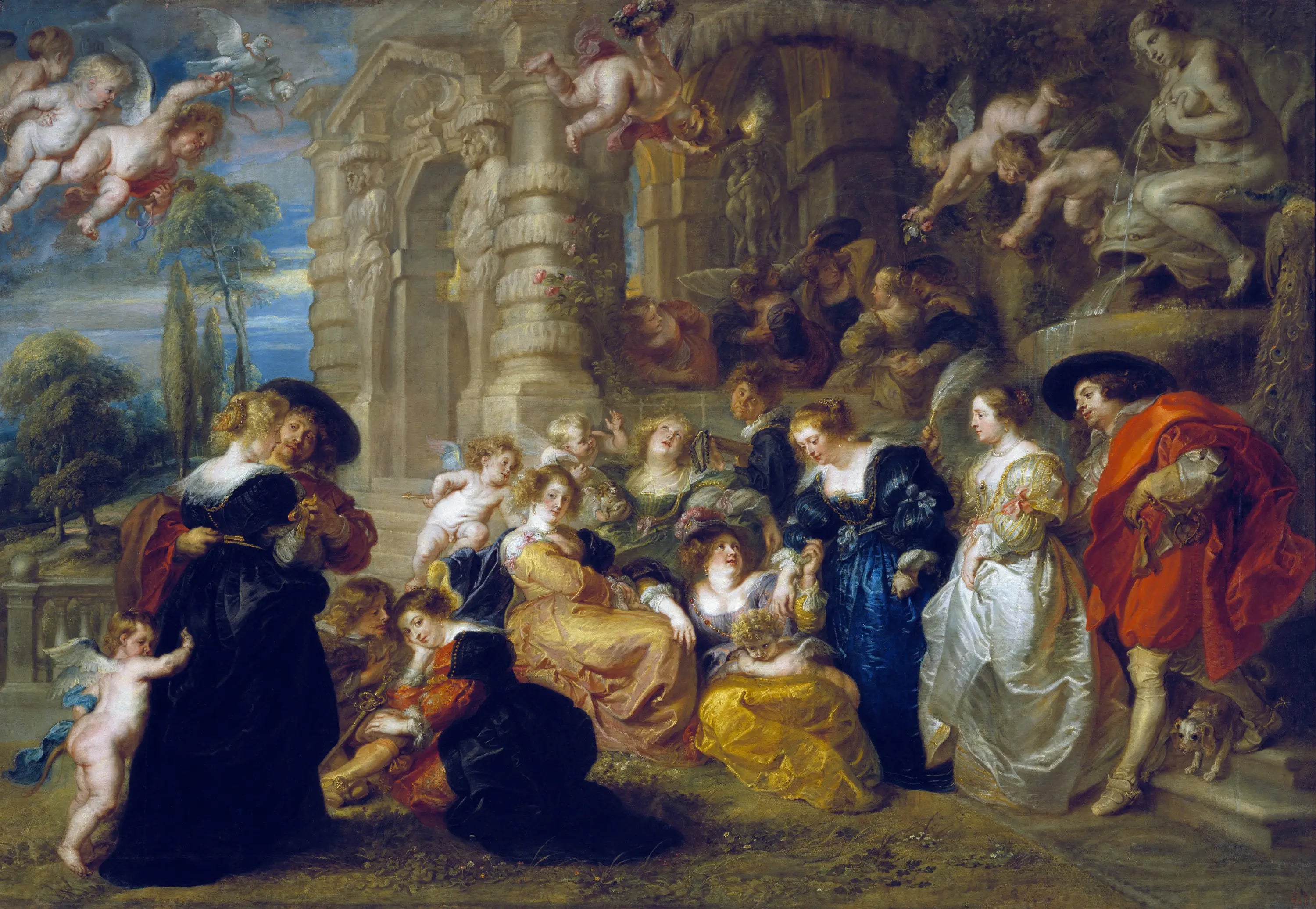 Le jardin de l’Amour - Peter Paul Rubens - Alpha Reproduction