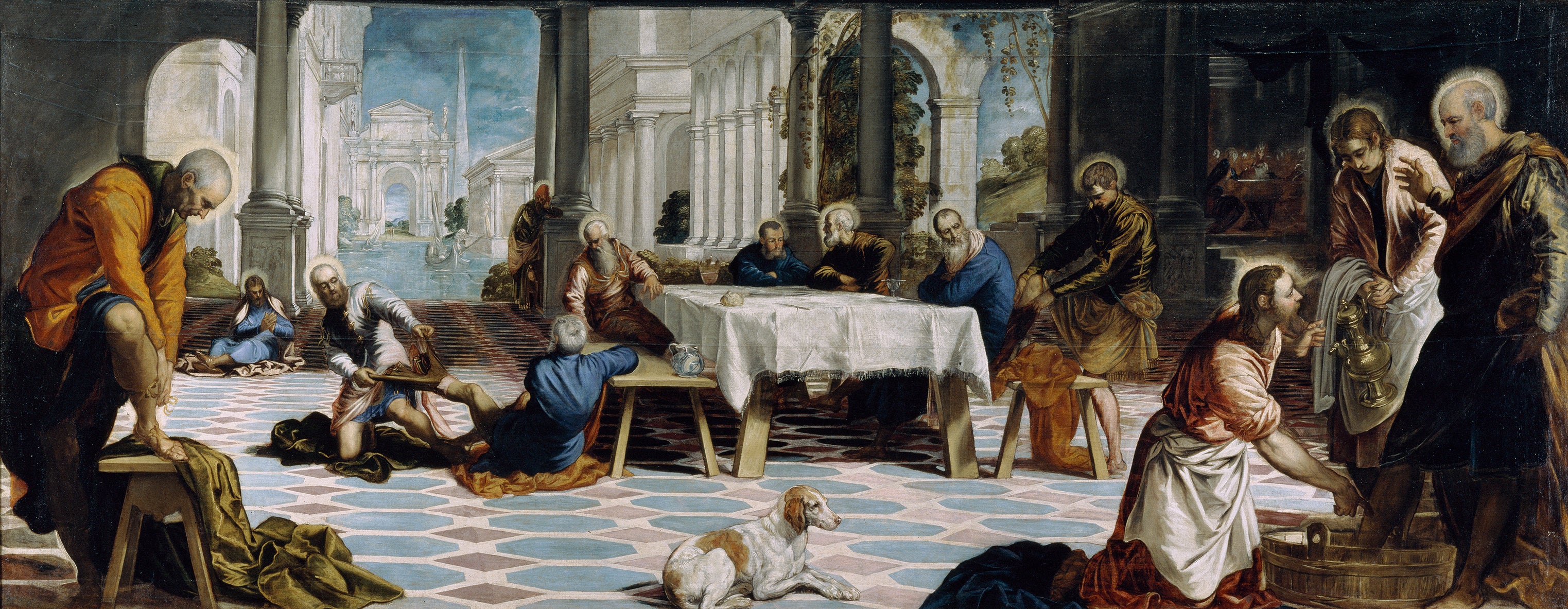 Le Lavement des pieds - Jacopo Tintoretto - Alpha Reproduction