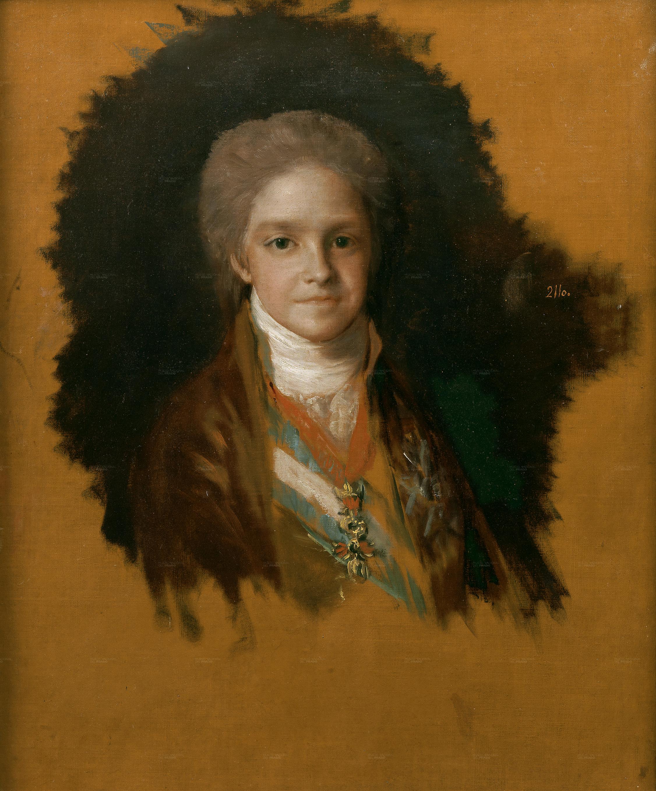 Reproduction du tableau « L'Infant Charles de Bourbon - Francisco de Goya » par Alpha Reproduction en peinture à l’huile