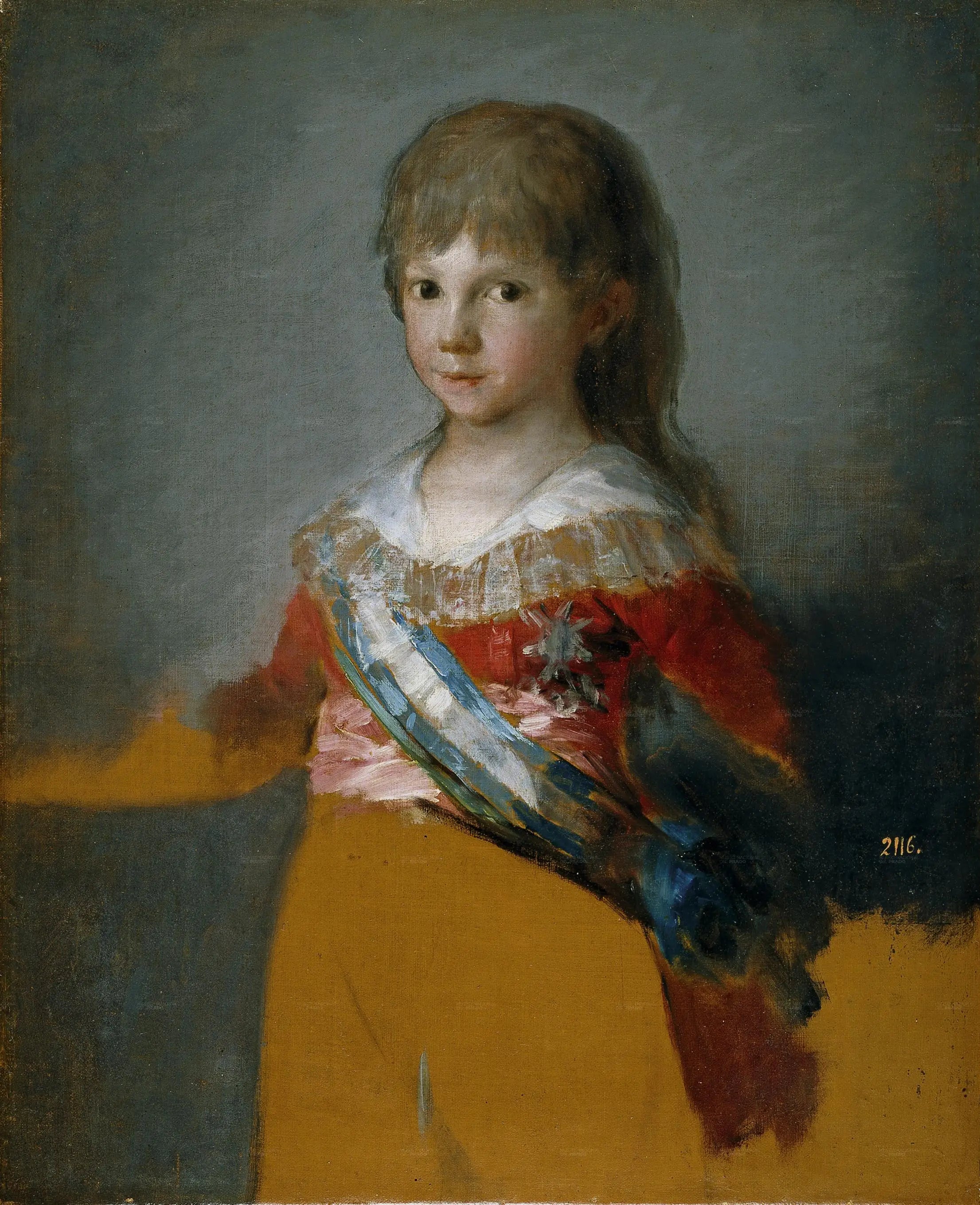 Reproduction du tableau « L'Infant François de Paule - Francisco de Goya » par Alpha Reproduction en peinture à l’huile
