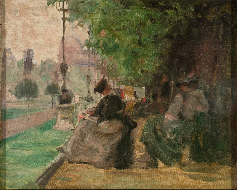 נוף של לוקסמבורג - Eliseu Visconti