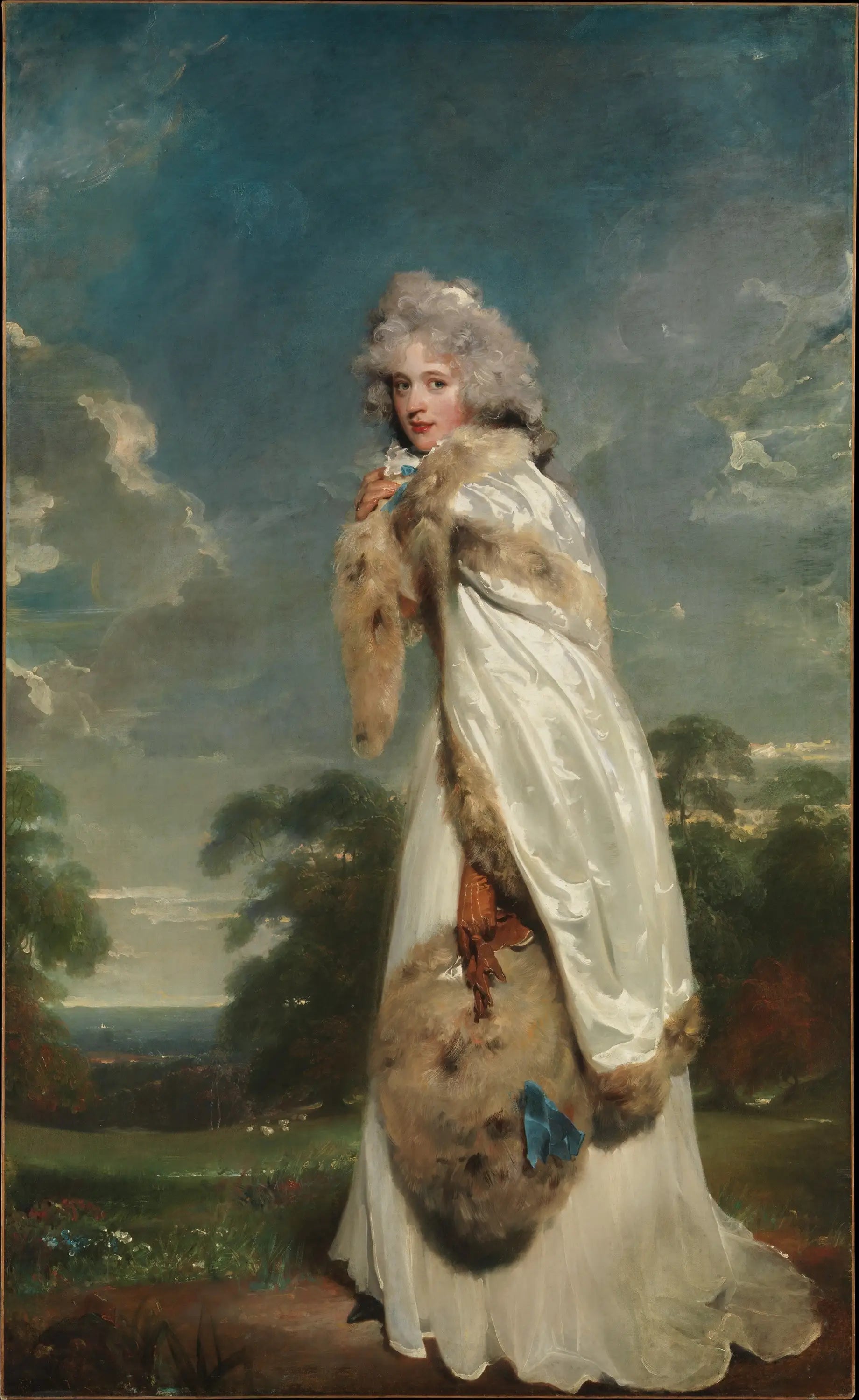 Elizabeth Farren future comtesse de Derby - Thomas Lawrence - Alpha Reproduction