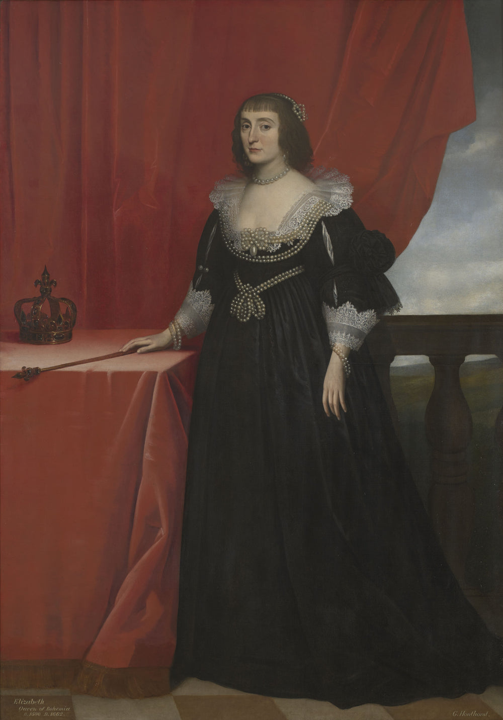 Élisabeth reine de Bohême (1596–1662) la « reine de l’hiver » - Gerrit van Honthorst - Alpha Reproduction