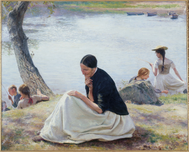 Les souvenirs - Émile Friant