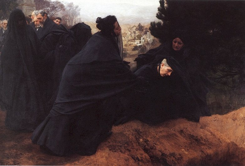 La Douleur - Émile Friant