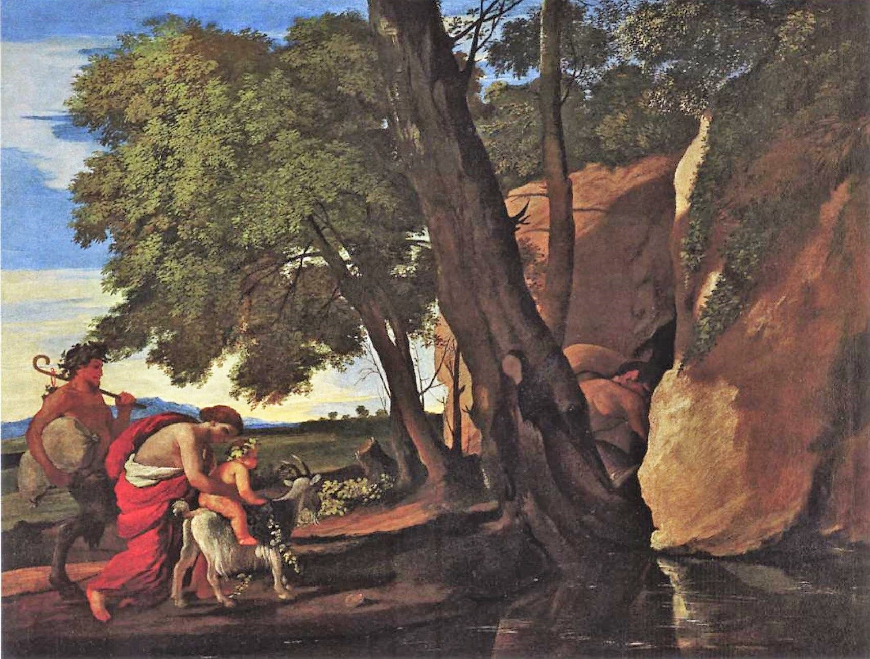 L'Enfance de Bacchus - Nicolas Poussin