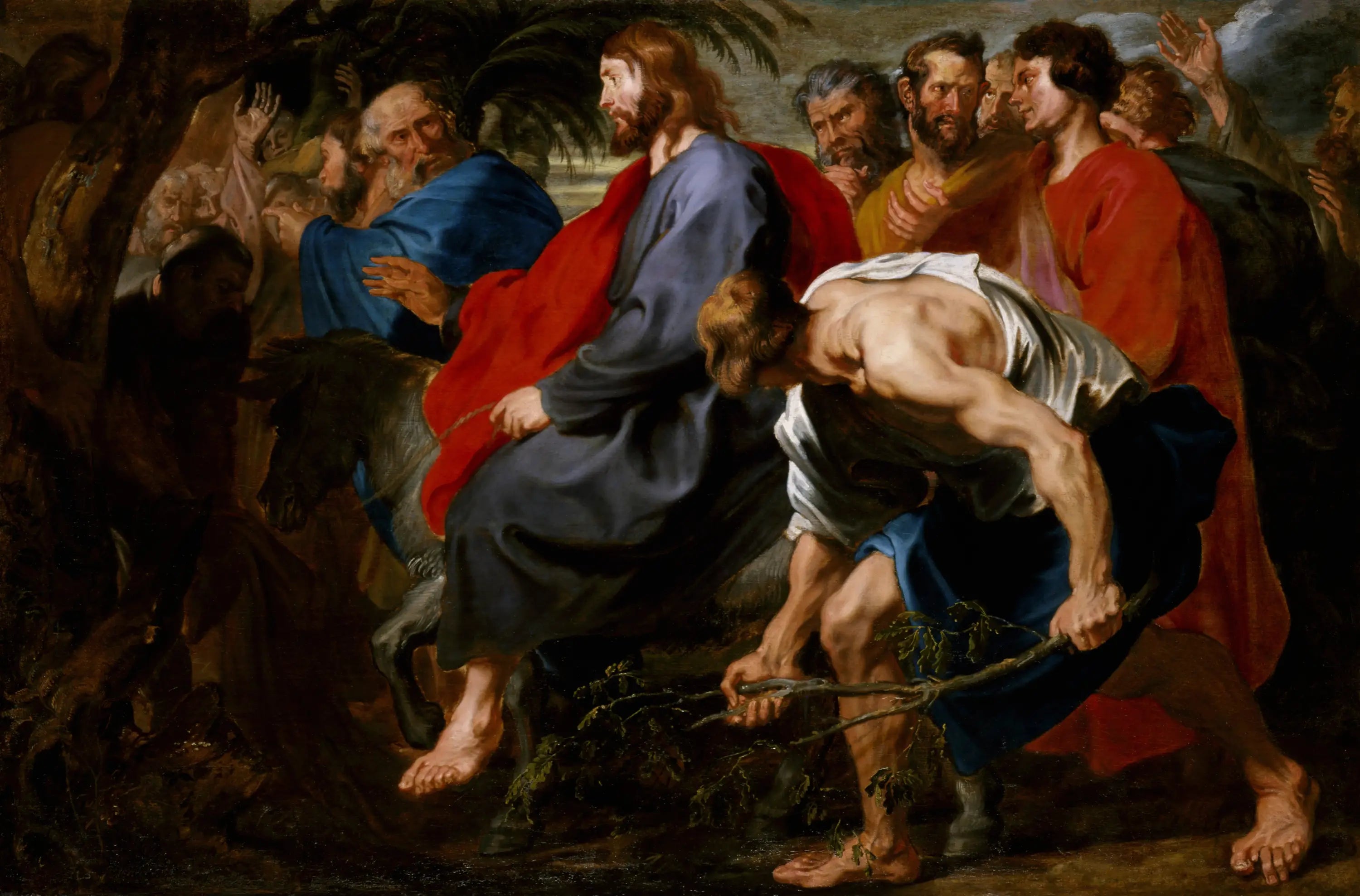 Entrée du Christ à Jérusalem - Antoine van Dyck - Alpha Reproduction
