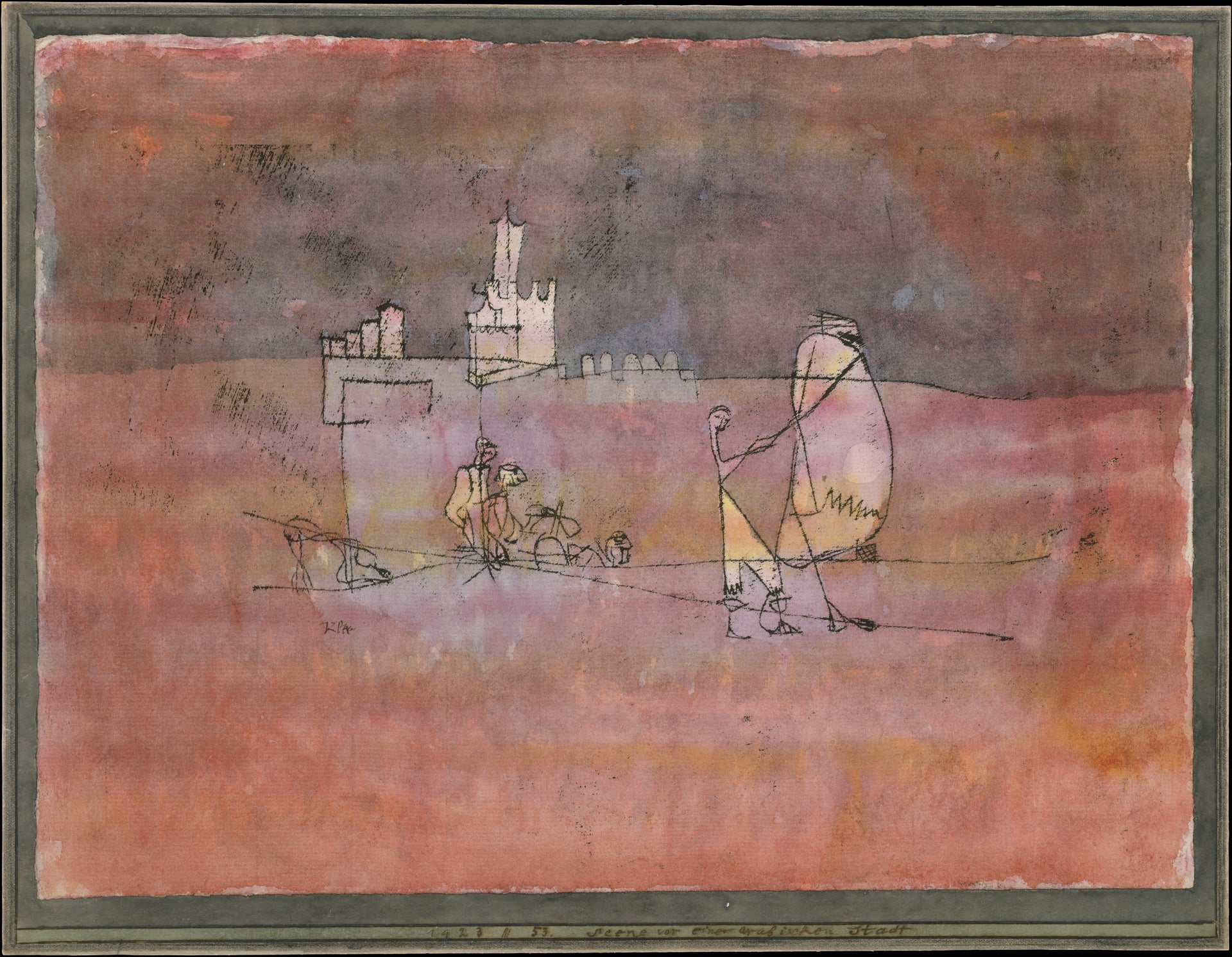 Episode Before an Arab Town — Paul Klee