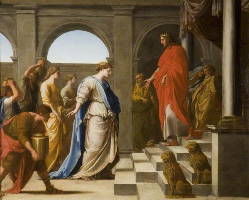 Salomon et la reine de Saba - Eustache Le Sueur
