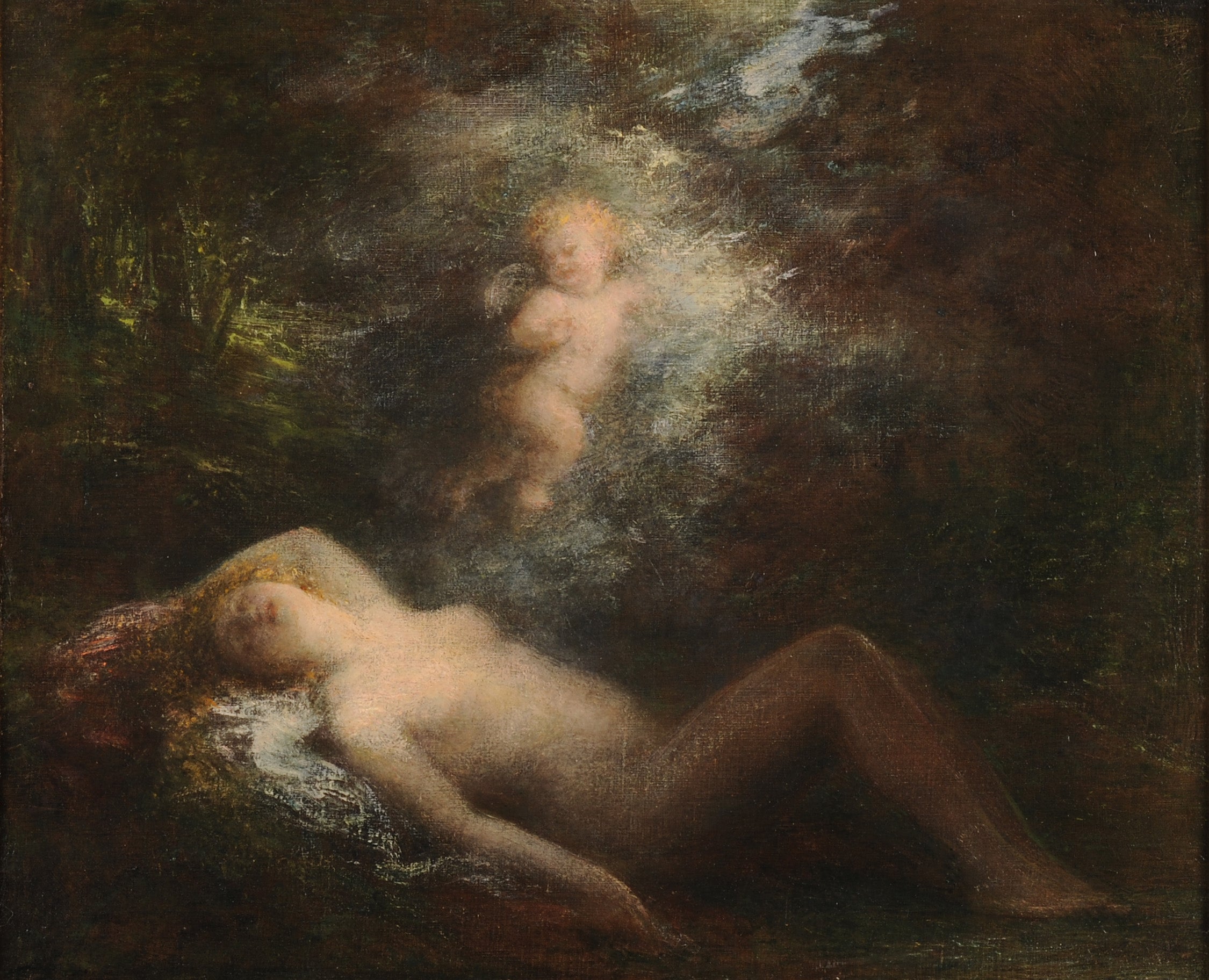 Nymphe endormie - Henri Fantin-Latour