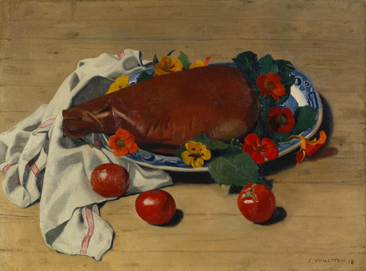 Jambon et tomates - Félix Vallotton