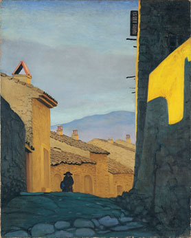 Une rue à Cagnes - Félix Vallotton