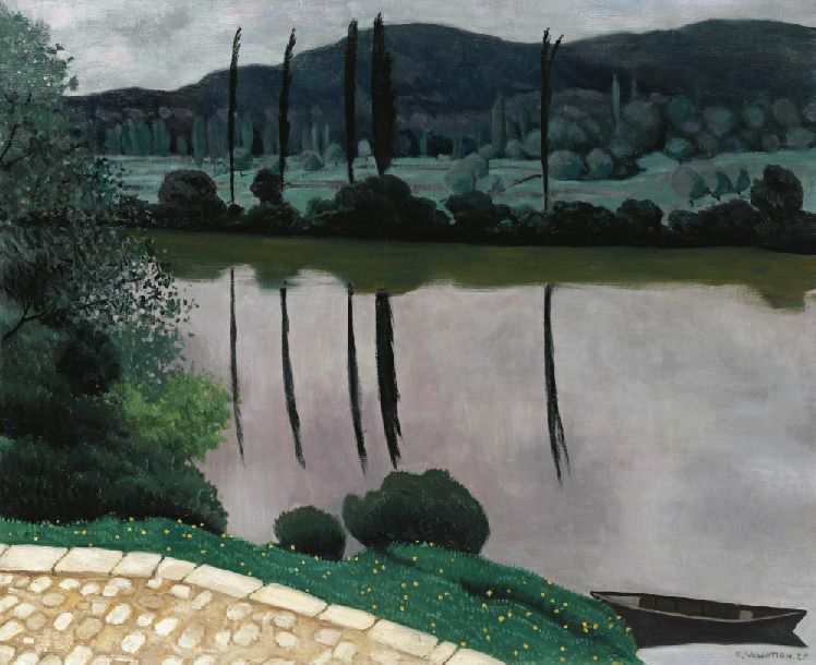La Dordogne à Vitrac - Félix Vallotton