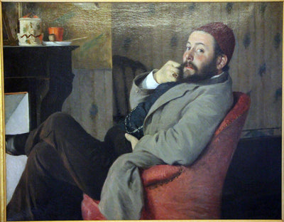 Portrait de Diego Martelli - Federico Zandomeneghi - Alpha Reproduction