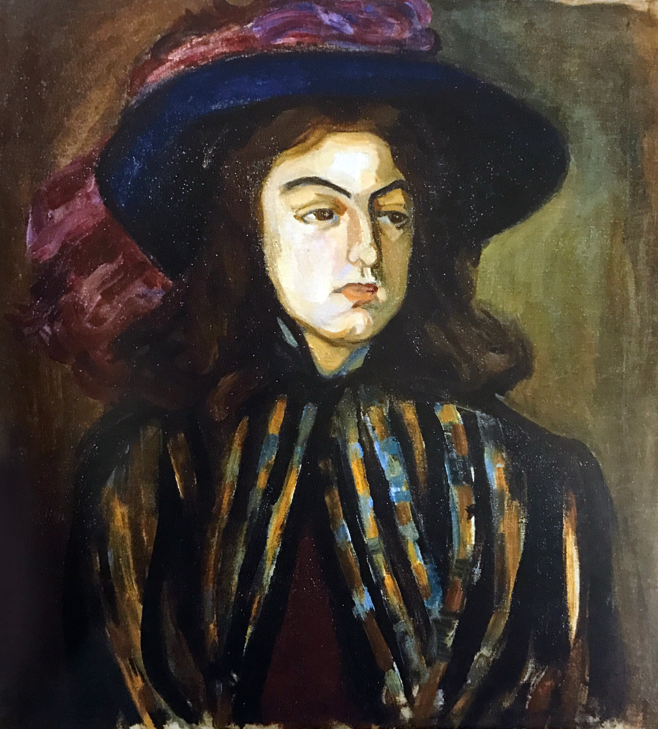 Portrait d'une femme - Olga Rozanova