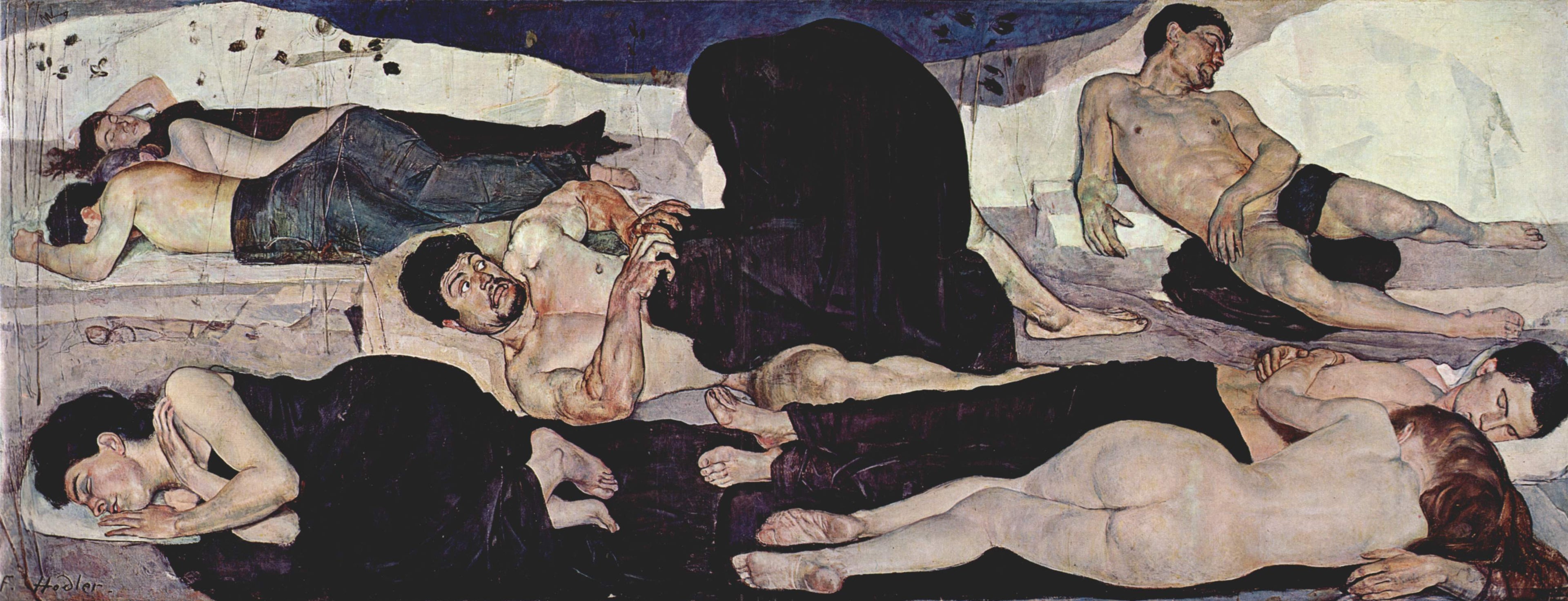 La Nuit - Ferdinand Hodler