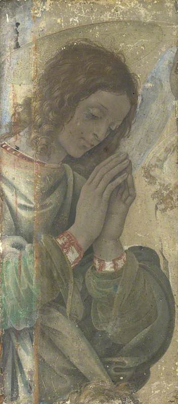 Un ange adorant - Filippino Lippi