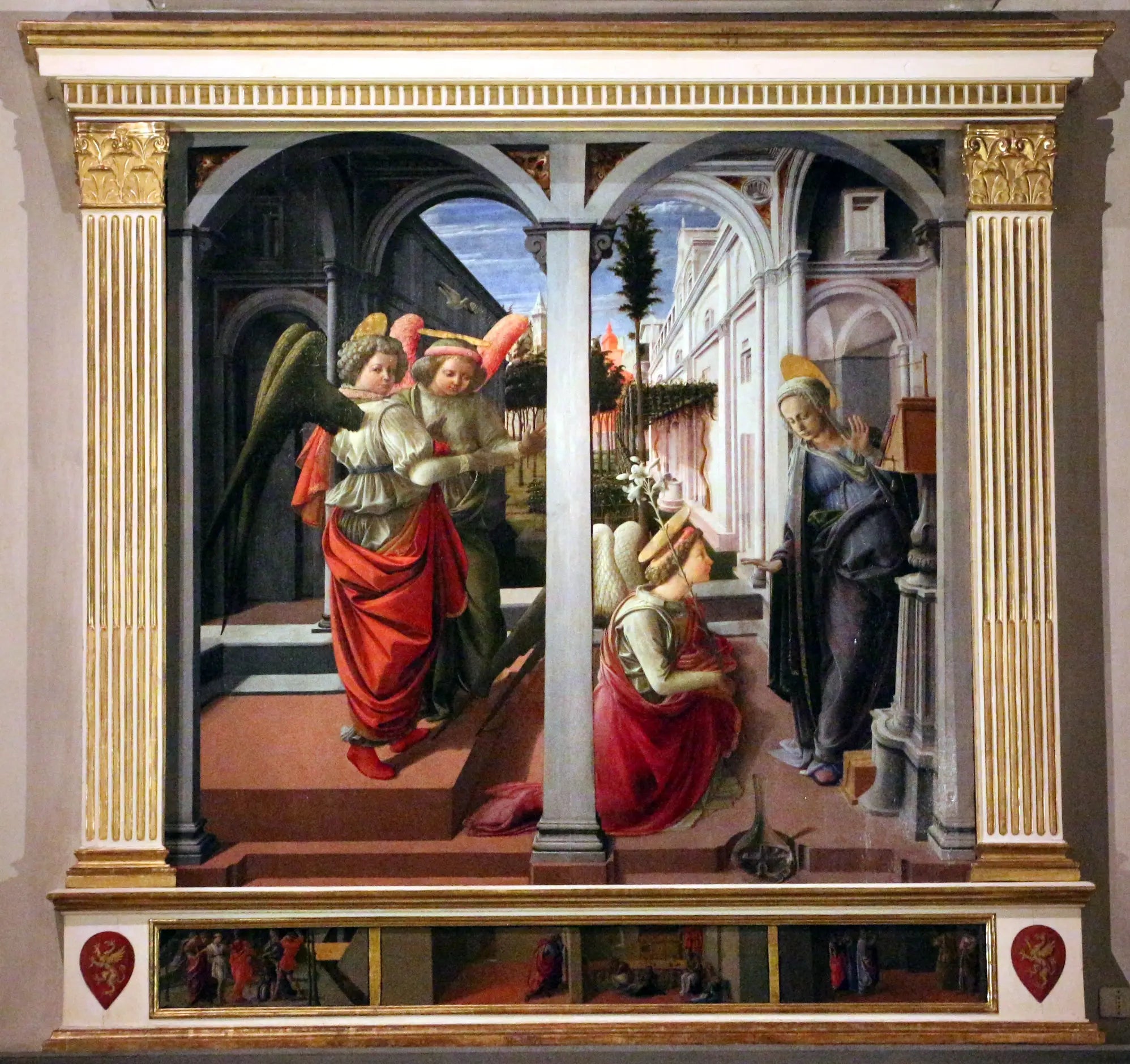 Annonciation Martelli - Fra Filippo Lippi - Alpha Reproduction