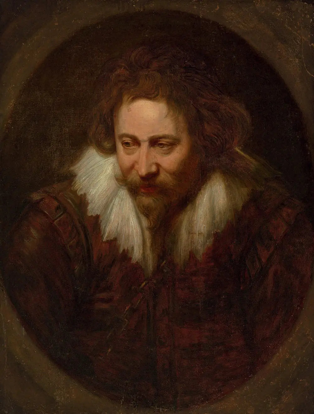 Portrait d’un homme connu traditionnellement sous le nom de Pierre Paul Rubens - Antoine van Dyck - Alpha Reproduction