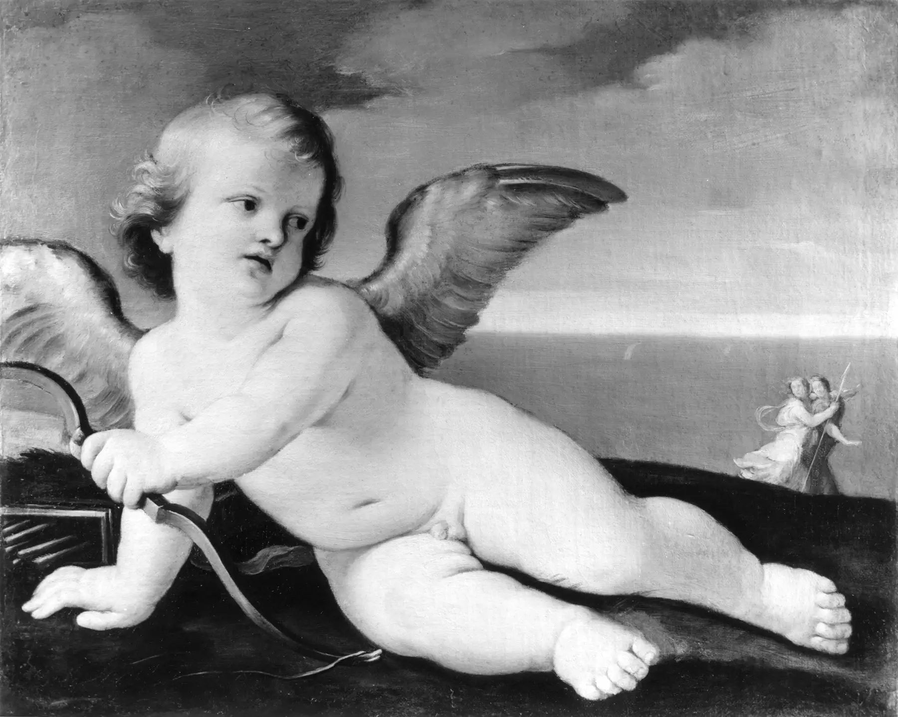Cupidon avec un arc - Guido Reni - Alpha Reproduction