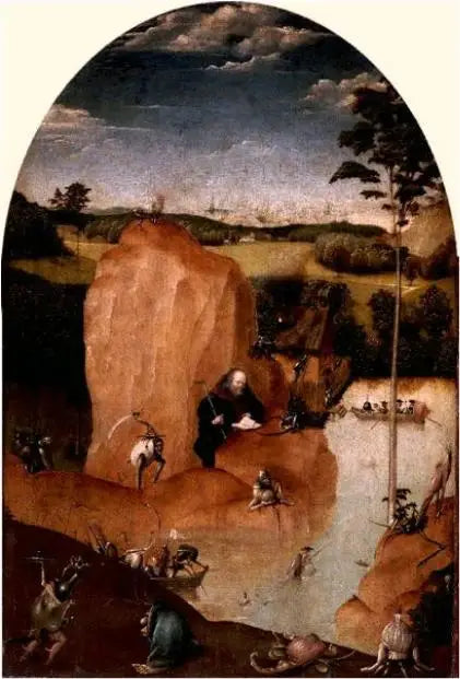La Tentation de saint Antoine - Hieronymus Bosch - Alpha Reproduction