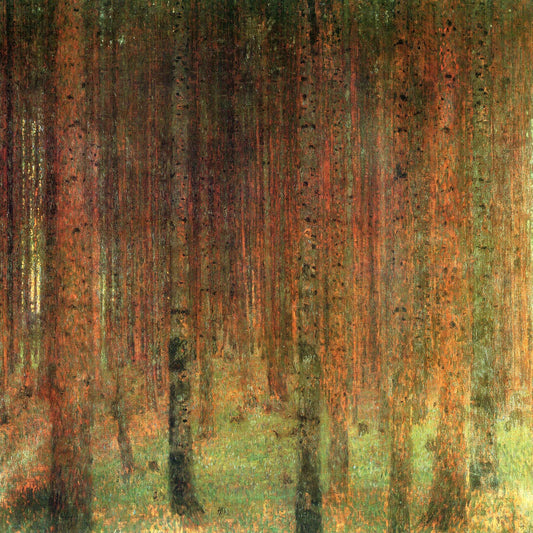 🌲 יער האורנים II – גוסטב קלימט (סביבות 1901)