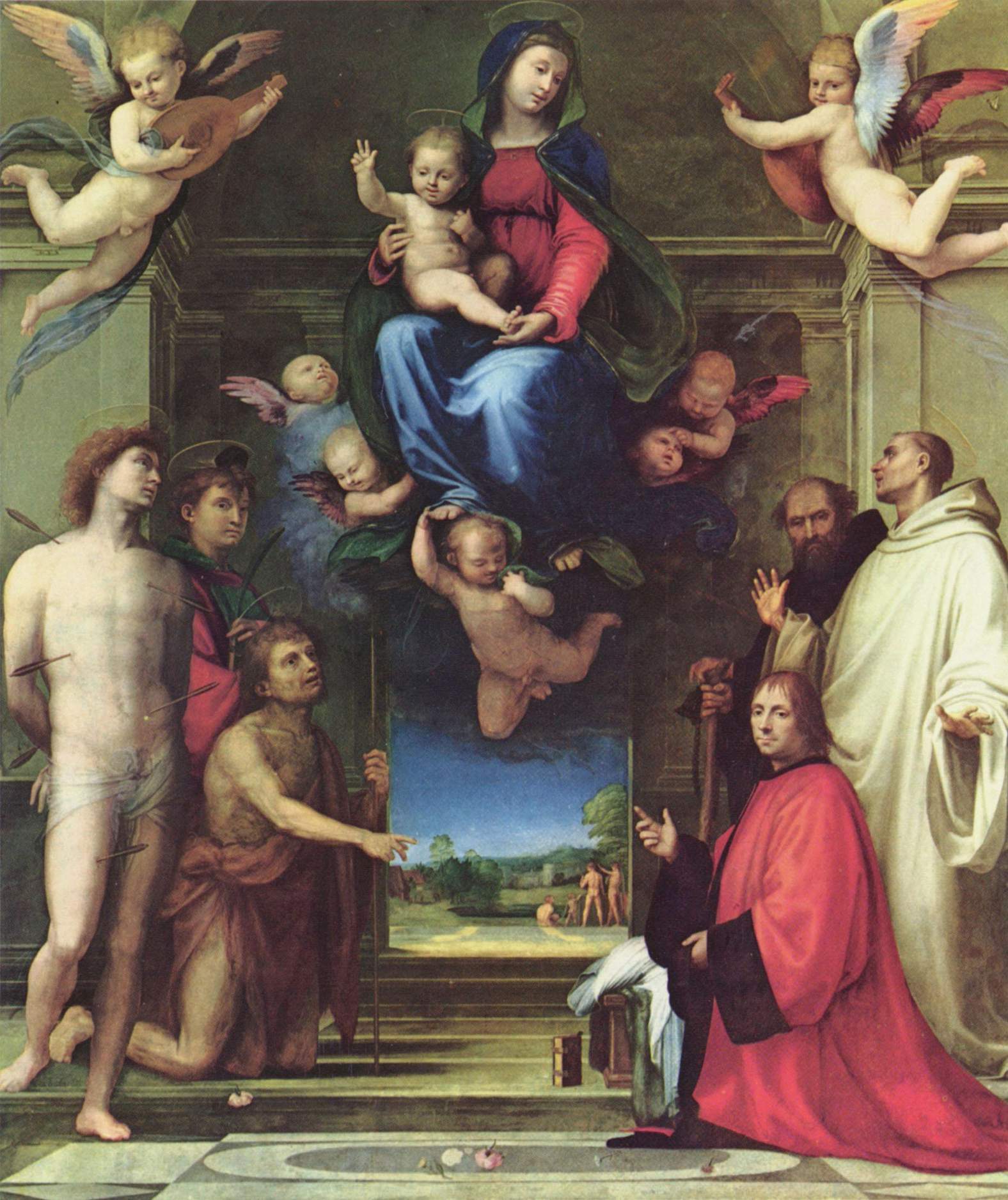 La Vierge aux saints - Fra Bartolomeo