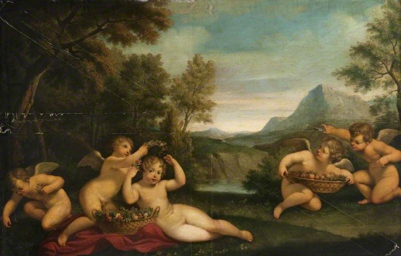 Cupidons en action - Francesco Albani