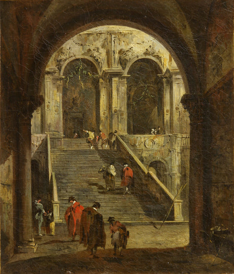Cour - Francesco Guardi