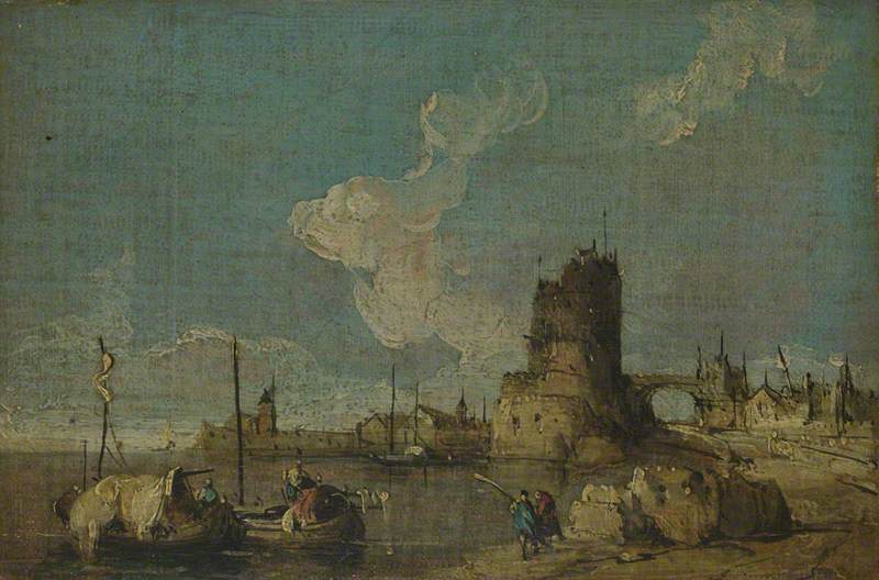 Un caprice de ruine - Francesco Guardi